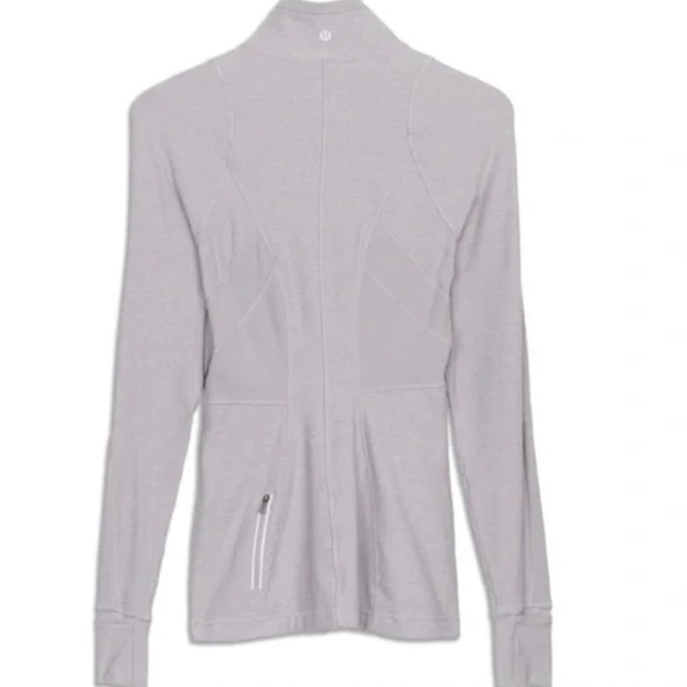 LuLuLemon run full tilt 1/2 zip neck top, 4, GD1181 - Picture 2 of 7